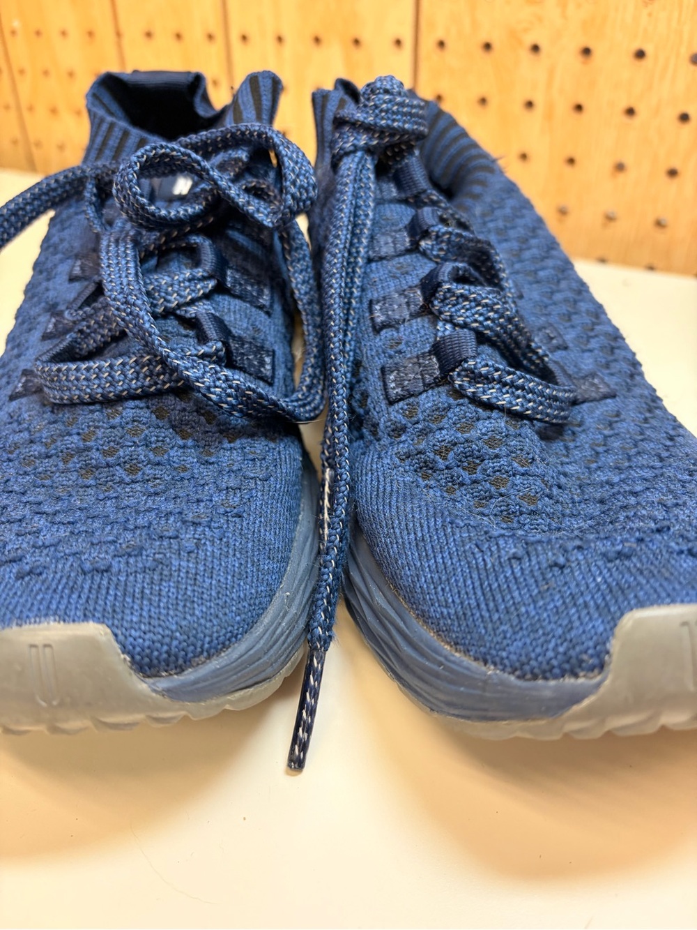 NOBULL Allday Navy Knit Slip-On Sneakers - Picture 7 of 10